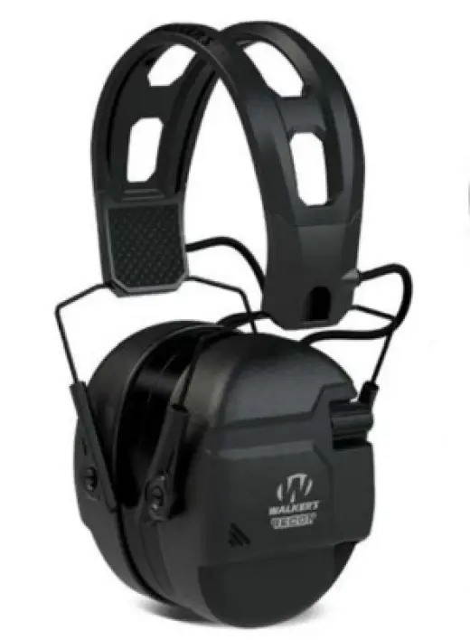 Elektronická sluchátka Walkers RECON DIGITAL - černá Digitální ochranná elektronická sluchátka Walker’s Recon - černá. Vhodná pro použití v hlučném prostředí, při sportovní i rekreační střelbě.